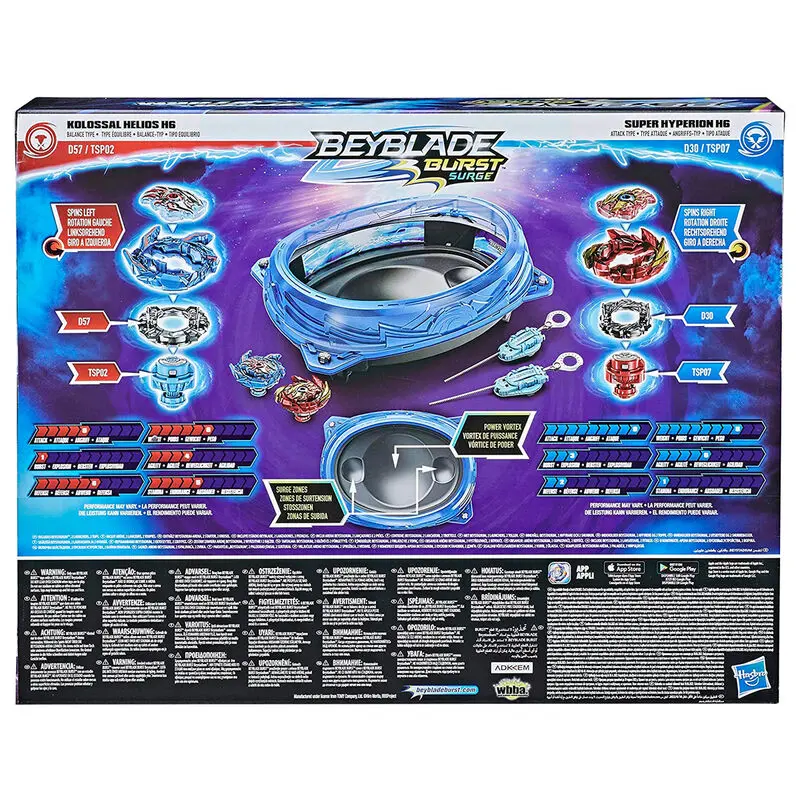 Beyblade Volt Knockout Speed Storm battle game product photo