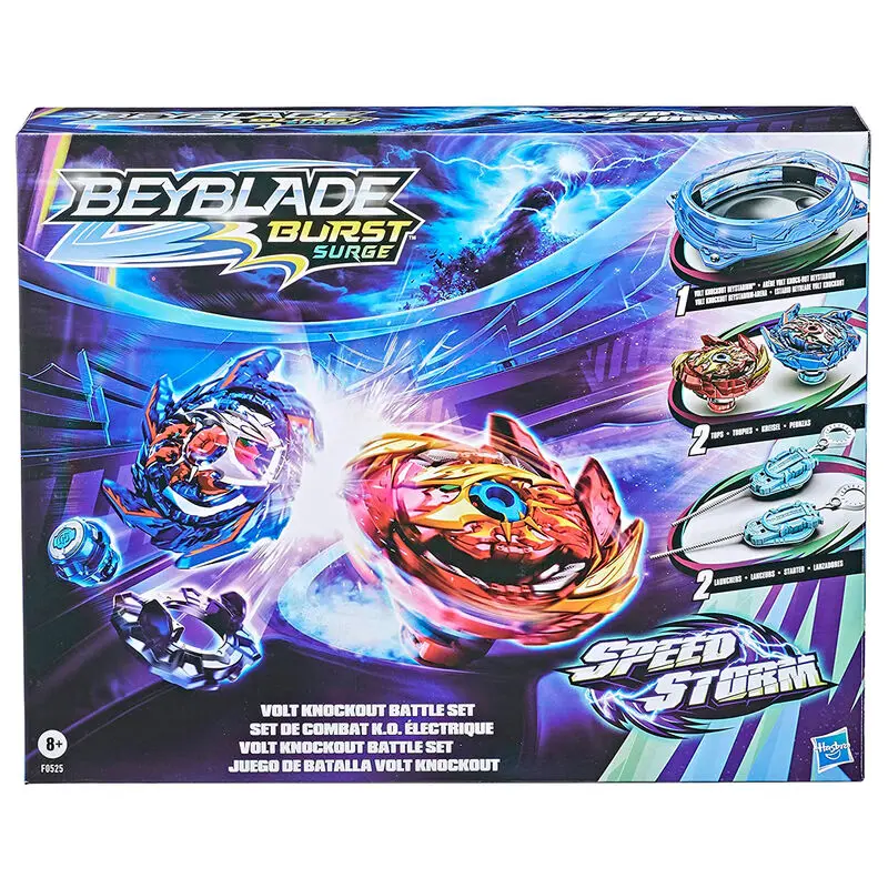 Beyblade Volt Knockout Speed Storm battle game product photo