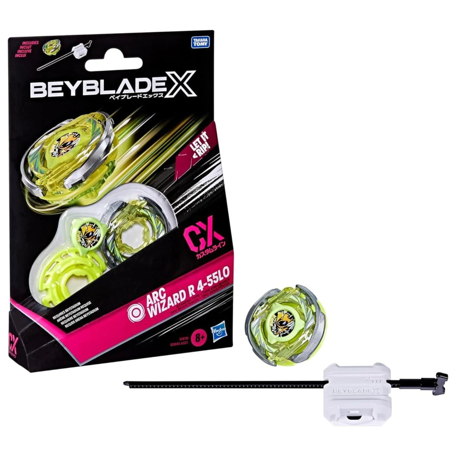 Beyblade X Arc Wizard R 4-55 LO CX Starter Pack product photo