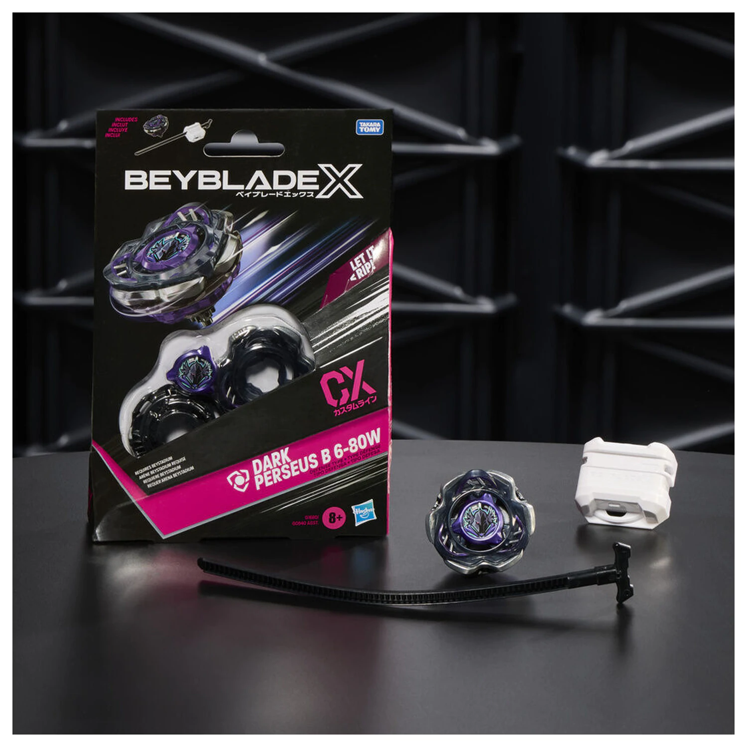 Beyblade X Dark Perseus B 6-80W kit game product photo
