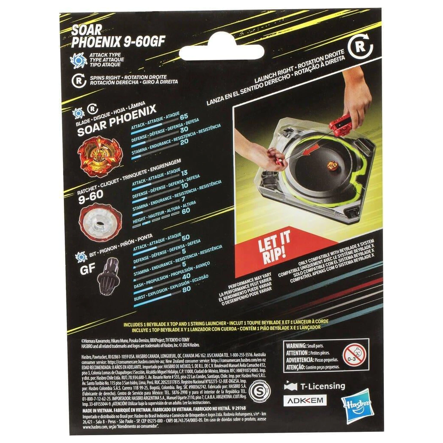 Beyblade X Deluxe String Launcher Set product photo