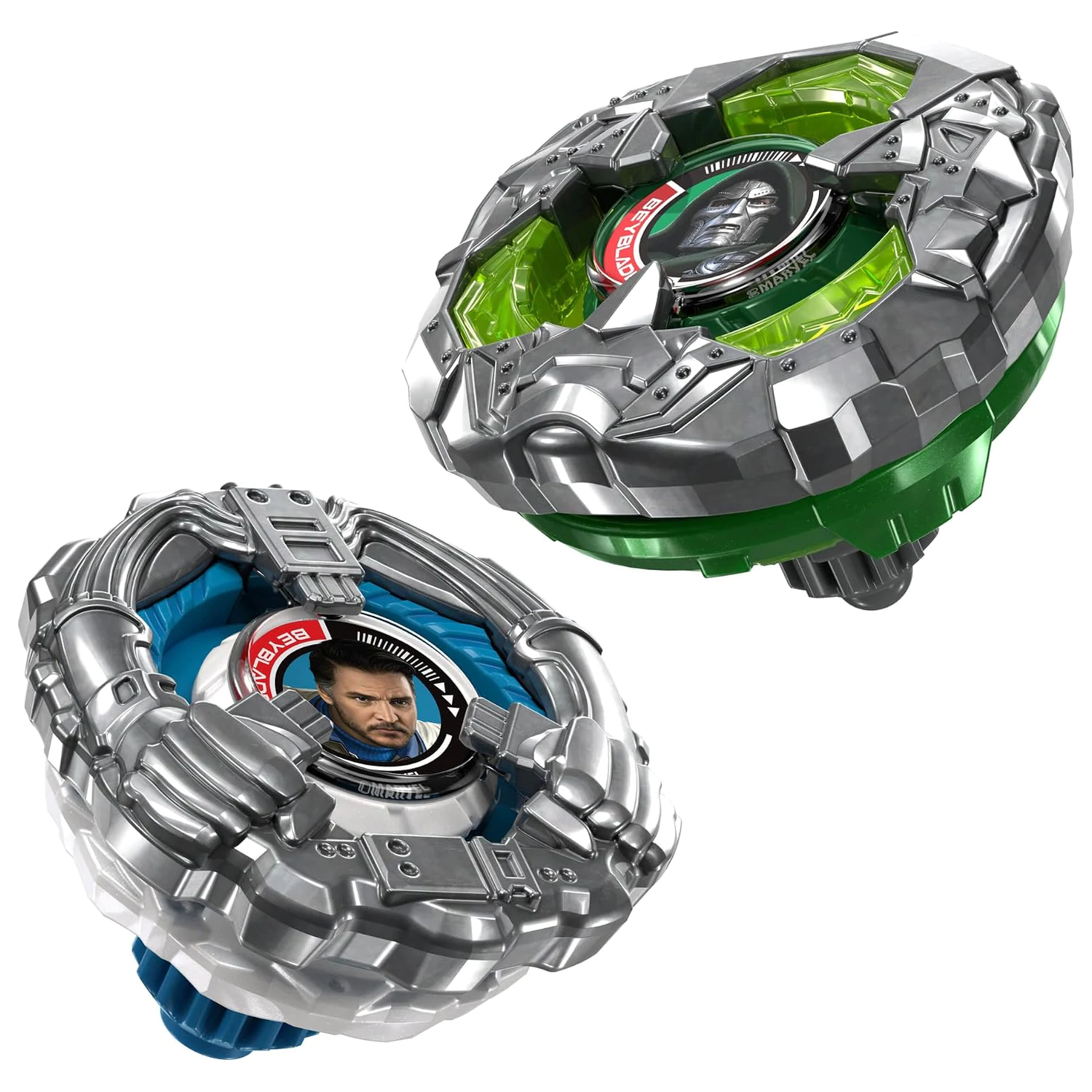 BEYBLADE X Mister Fantastic 9-65A & Doctor Doom 0-80LO product photo