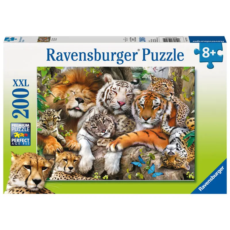 Big cats XXL puzzle 200pcs product photo