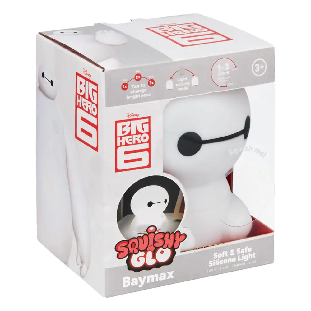Big Hero 6 Squishy Glo Silicon Light Baymax 15 cm product photo