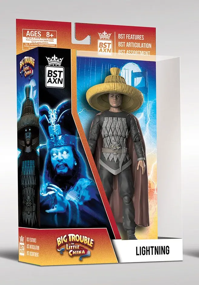 Big Trouble in Little China BST AXN Action Figure Lightning 13 cm product photo