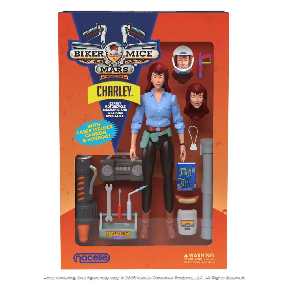 Biker Mice From Mars Action Figure Charley 23 cm product photo