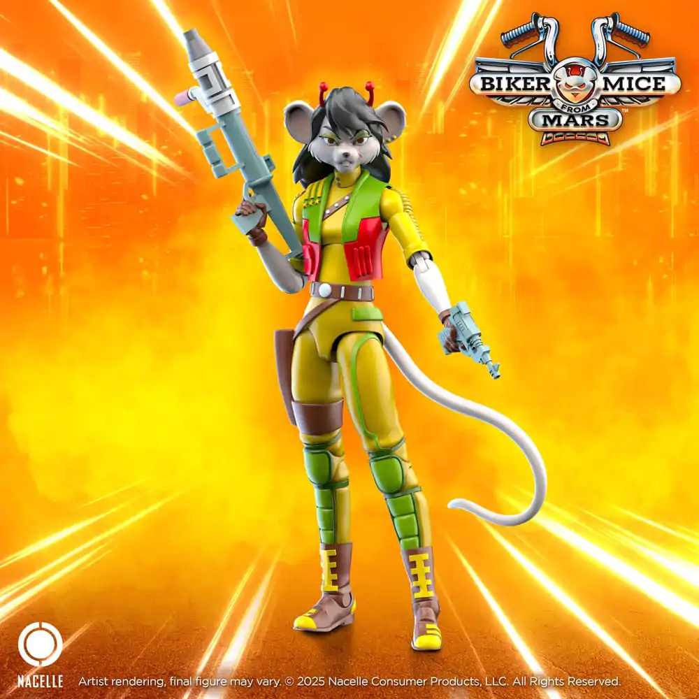 Biker Mice From Mars Action Figure Carbine 23 cm product photo