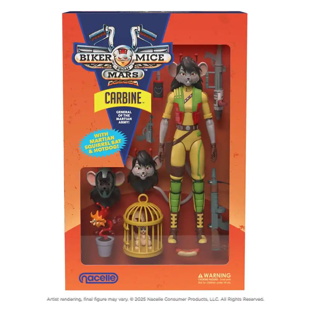Biker Mice From Mars Action Figure Carbine 23 cm product photo
