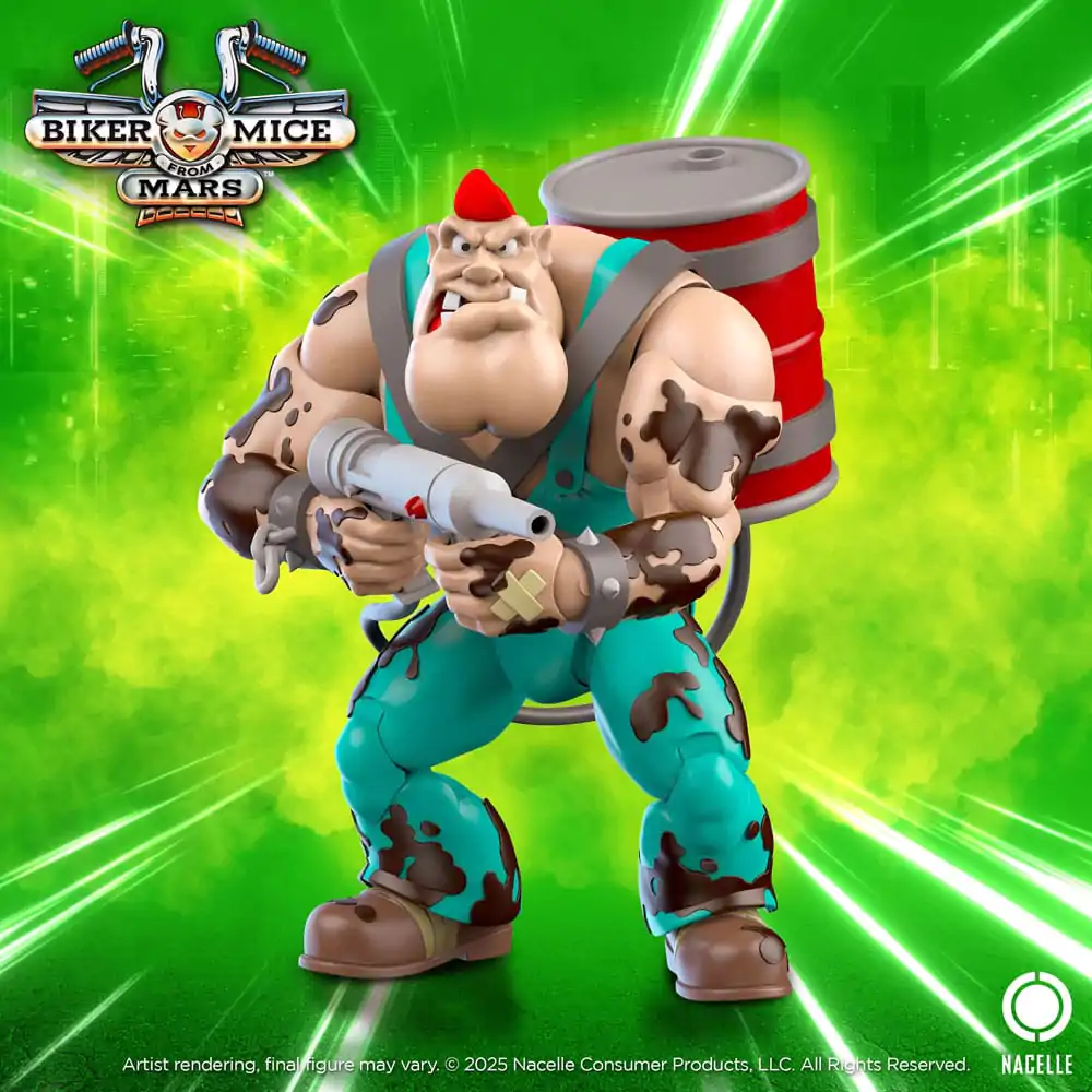 Biker Mice From Mars Action Figure Greasepit 23 cm product photo