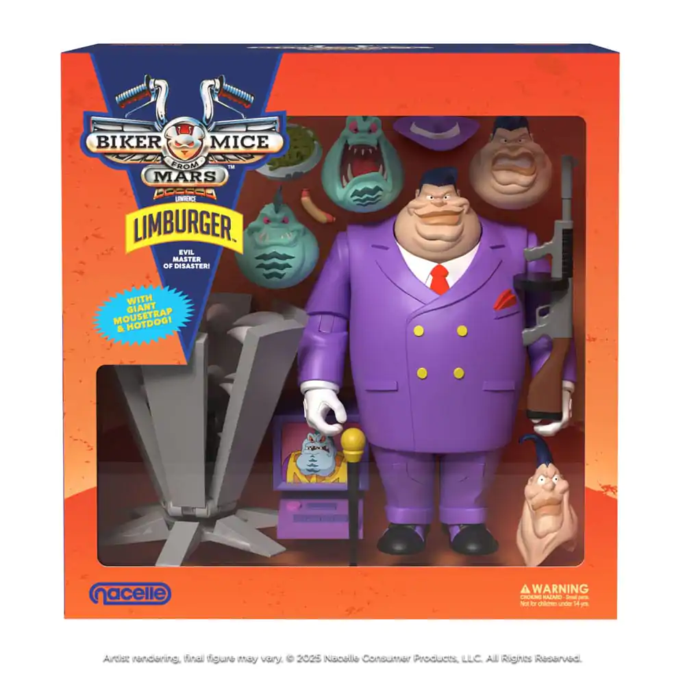 Biker Mice From Mars Action Figure Limburger 23 cm product photo