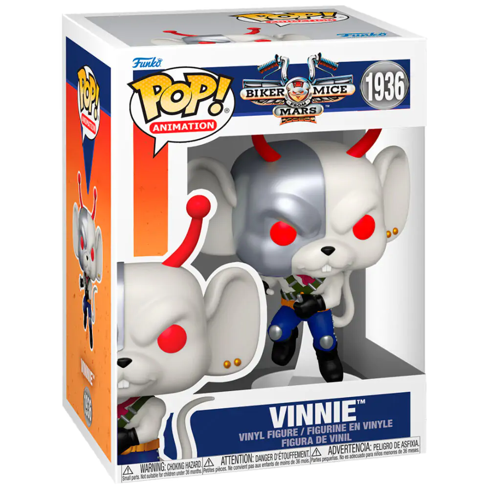 Biker Mice From Mars Pop! Animation Vinyl Figure Vinnie 9 cm product photo