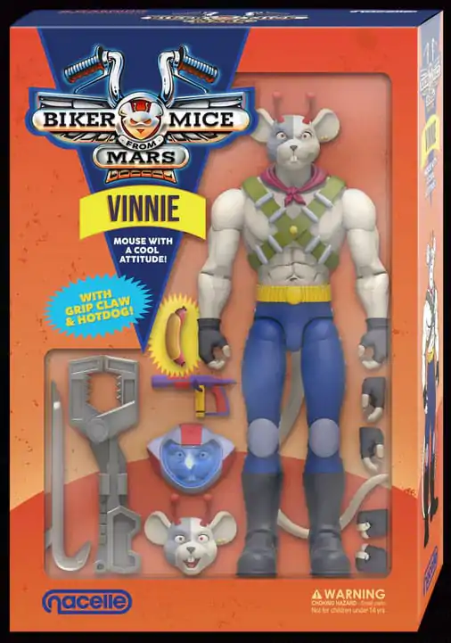 Biker Mice From Mars Action Figure Vinnie 17 cm termékfotó