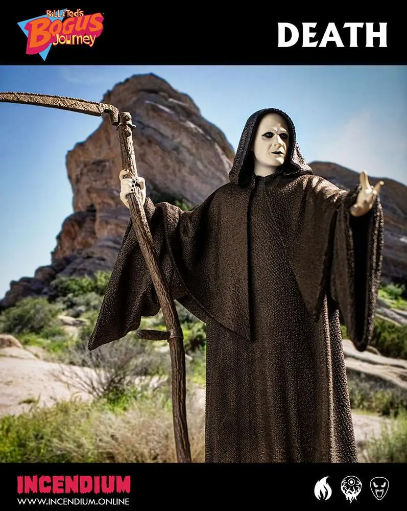 Bill &amp; Ted's Bogus Journey PVC Statue 1/10 Death 30 cm product photo