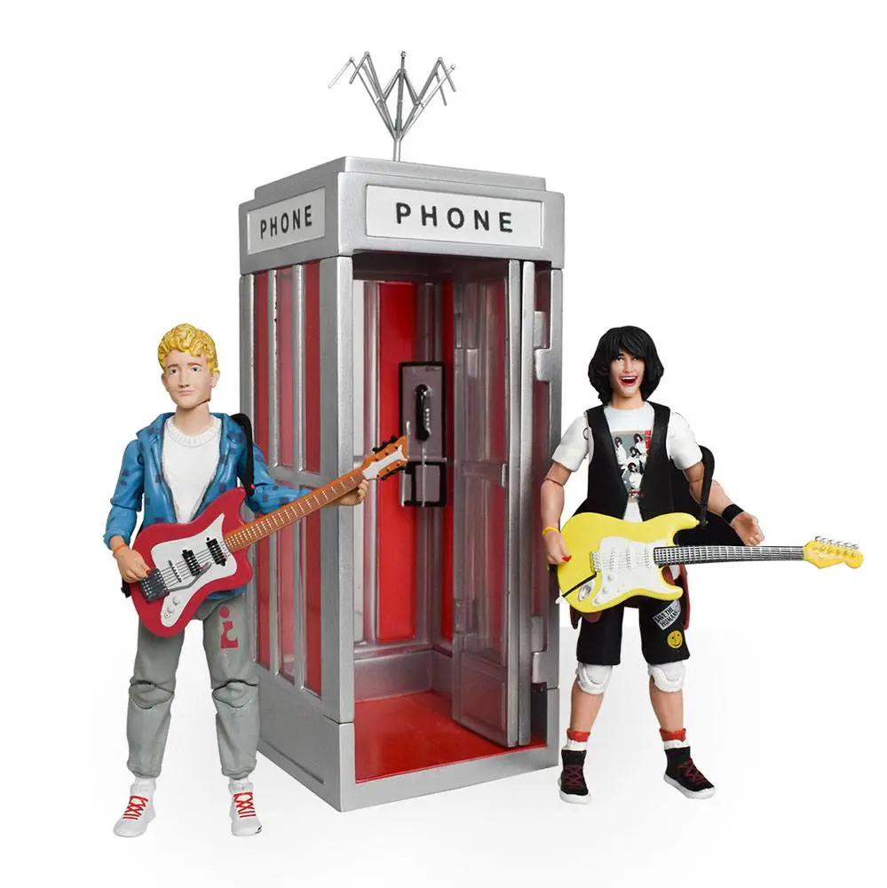 Bill &amp; Ted's Excellent Adventure FigBiz Phone Booth product photo