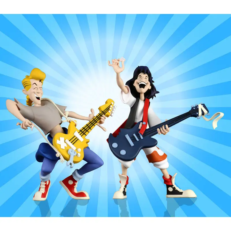 Bill &amp; Ted's Excellent Adventure Toony Classics Action Figure 2-Pack Bill &amp; Ted 15 cm product photo
