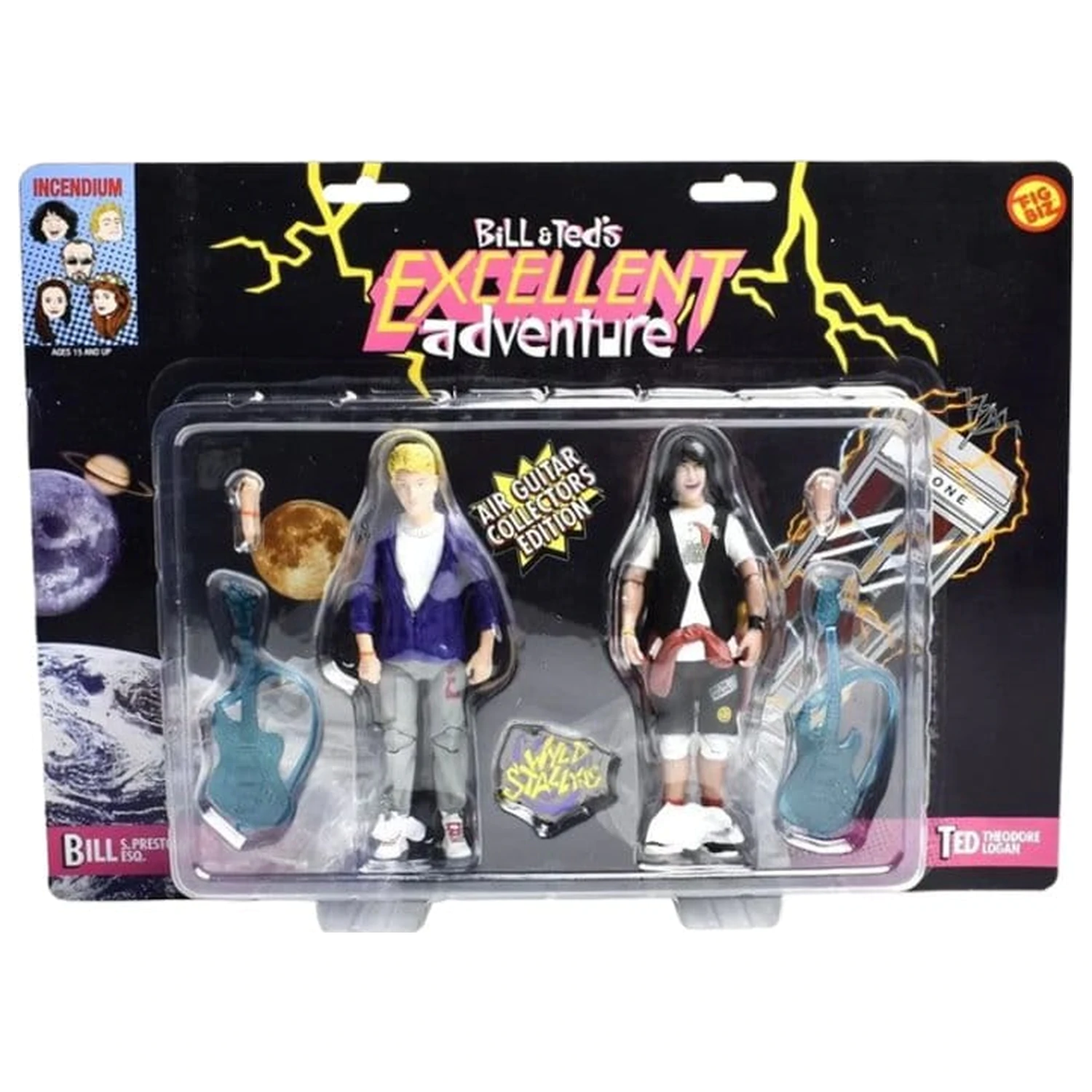 Bill & Ted's Excellent Adventure Twin Pack Action Figures (Limited Edition) 13 cm product photo