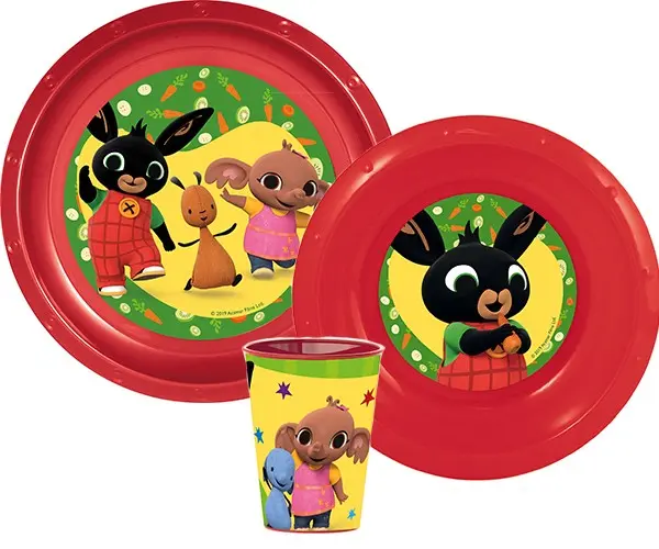 Bing dinnerware set, plastic product photo