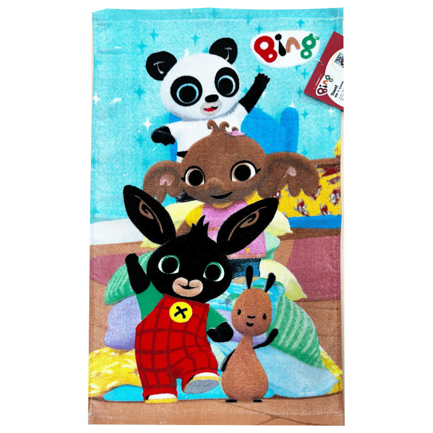 Bing Friendly Waves hand towel, face towel, towel product photo
