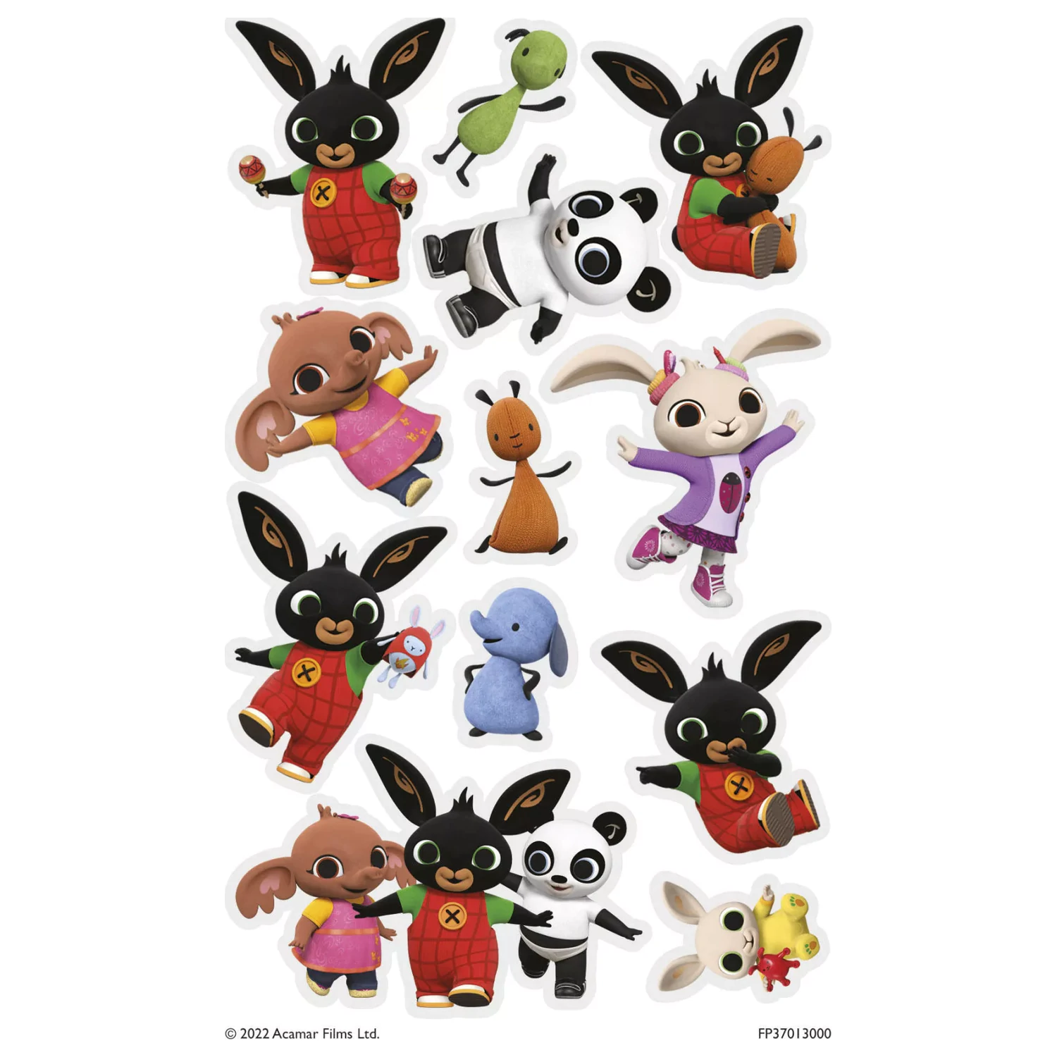 Bing Happy Day Temporary Tattoo 12-pack product photo