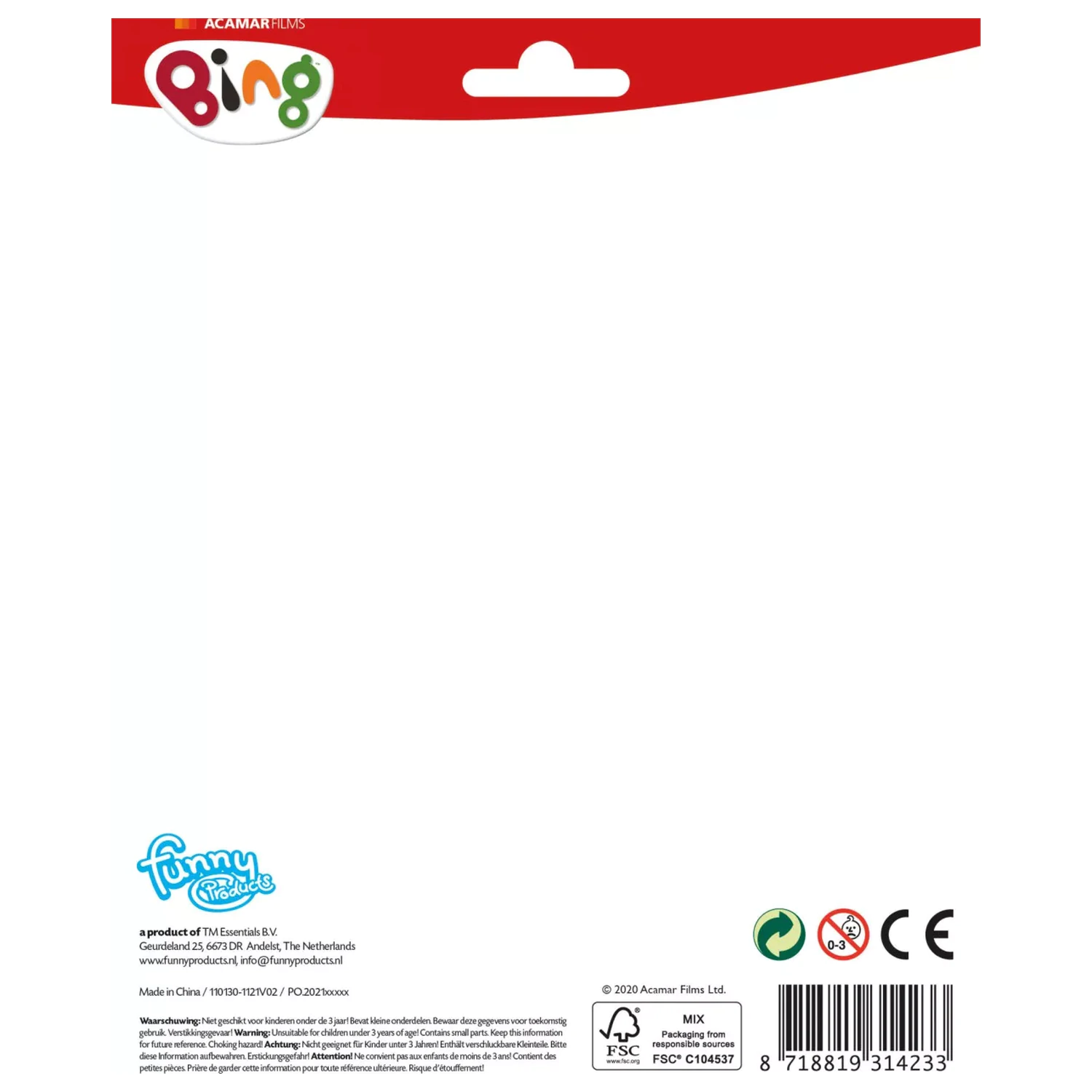 Bing Hoppity Sticker Set product photo