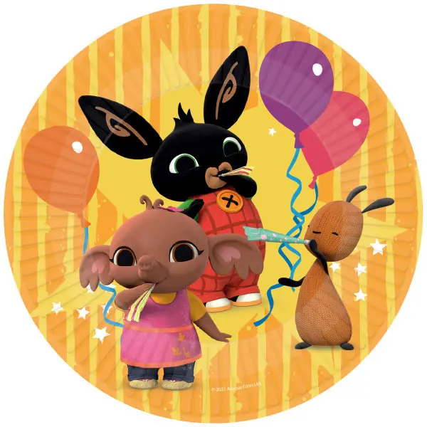 Bing paper plates 8-pack 23 cm product photo