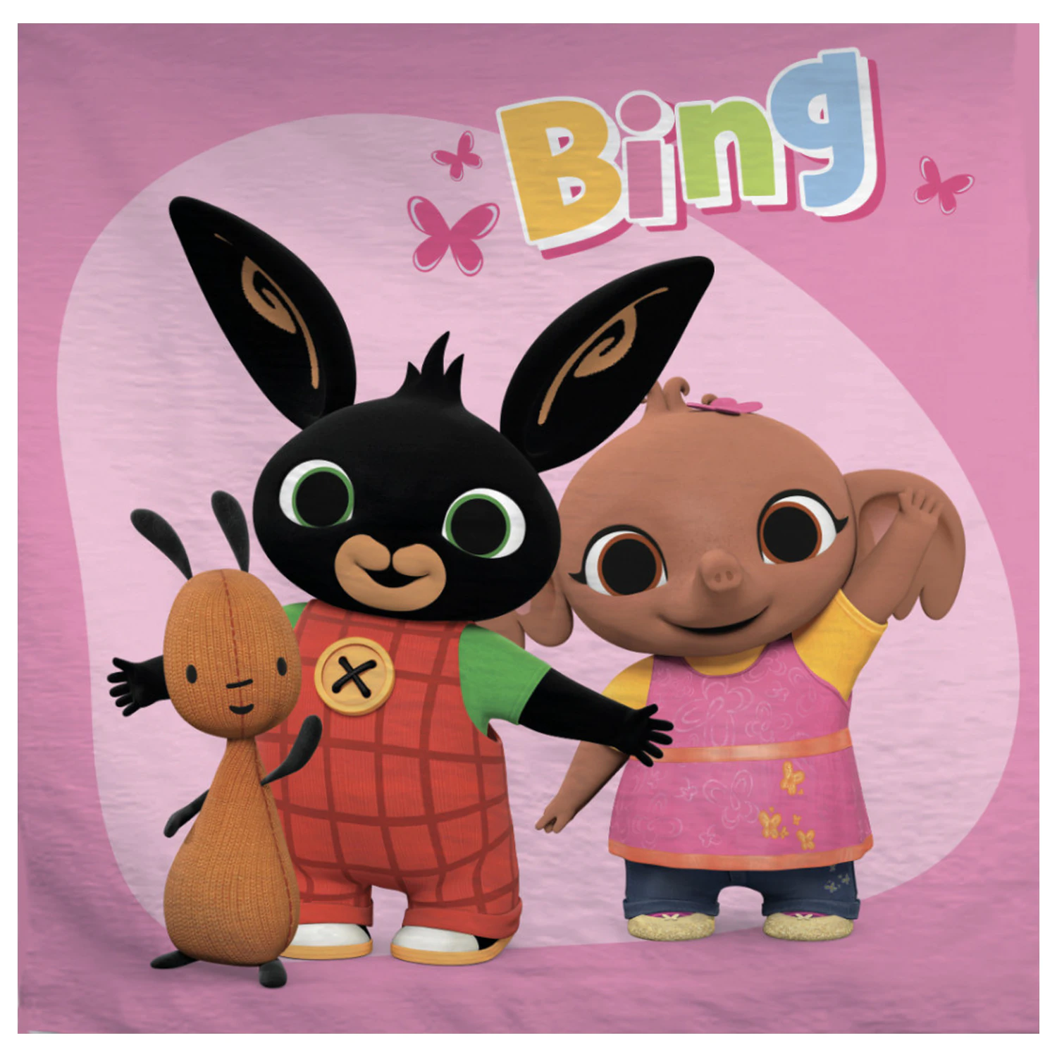Bing Pink Hand Towel, Face Towel, Towel product photo