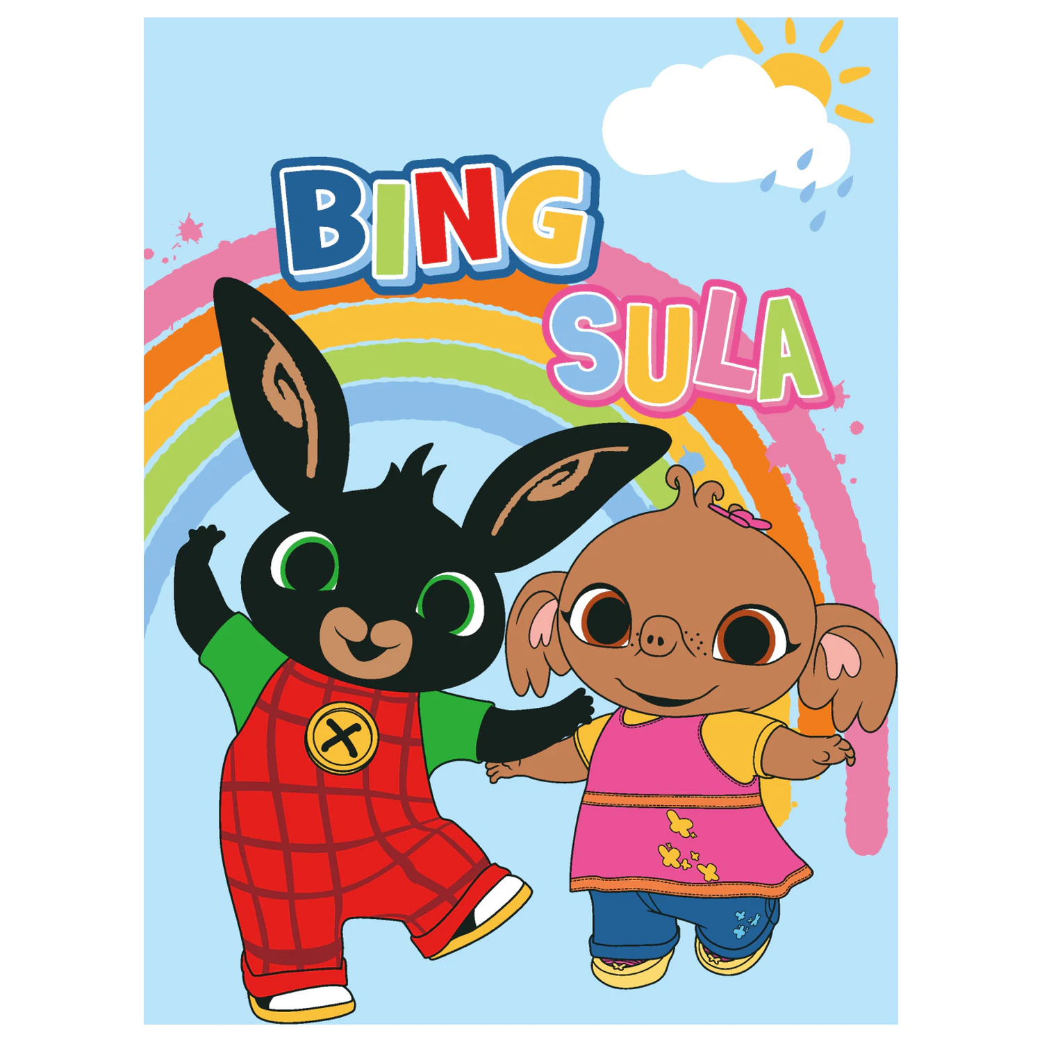 Bing Sula fleece blanket product photo