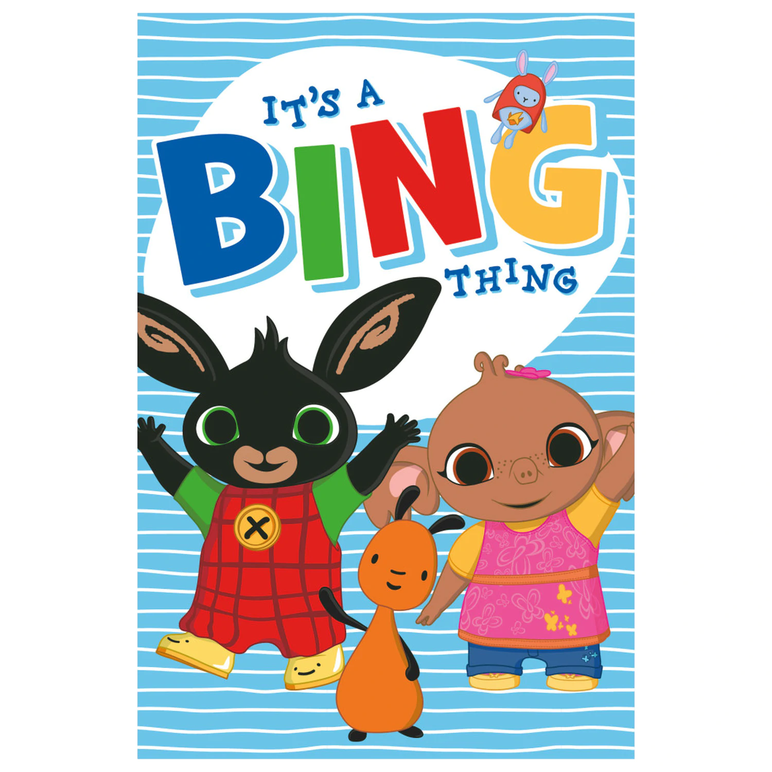 Bing Thing fleece blanket product photo