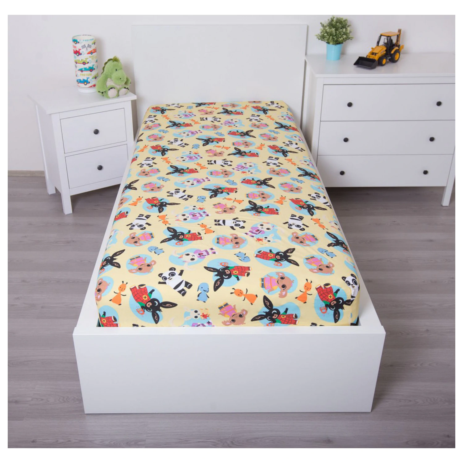 Bing Tiny Town Fitted Sheet 90x200 cm product photo