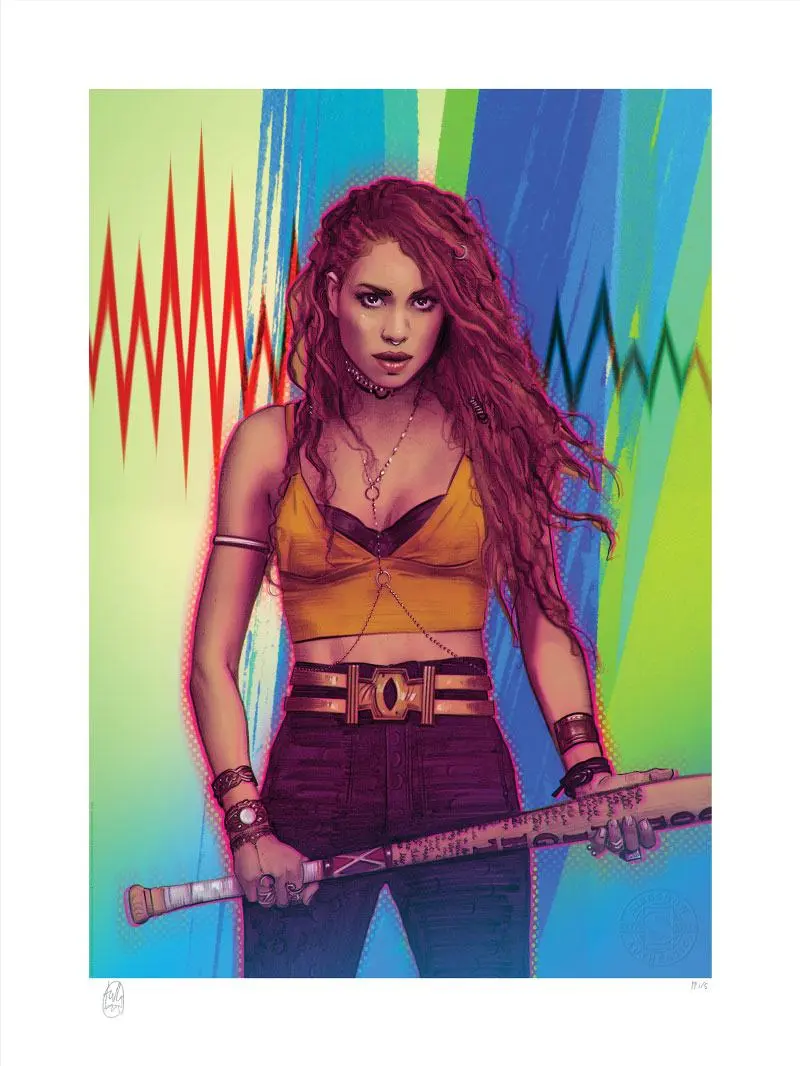 Birds of Prey Art Print Black Canary 46 x 61 cm - unframed product photo