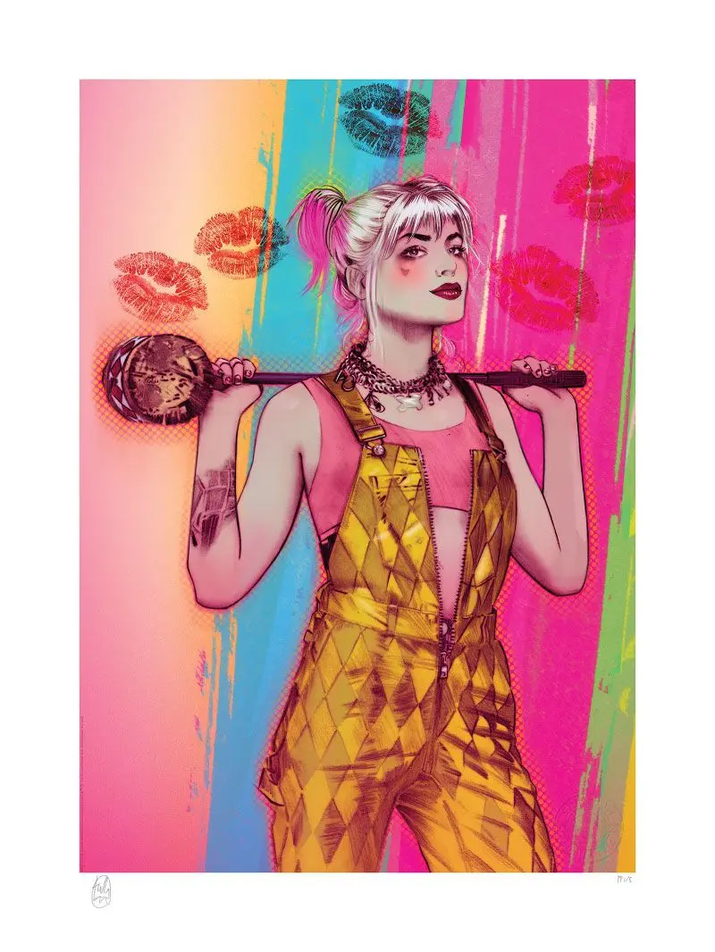 Birds of Prey Art Print Harley Quinn 46 x 61 cm - unframed product photo