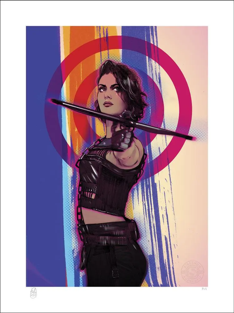 Birds of Prey Art Print Huntress 46 x 61 cm - unframed product photo