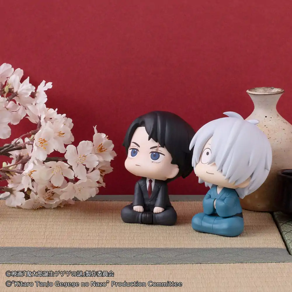 Birth of Kitaro: The Mystery of GeGeGe Look Up PVC Statues Kitaro&#039;s Dad &amp; Mizuki 11 cm (with gift) product photo