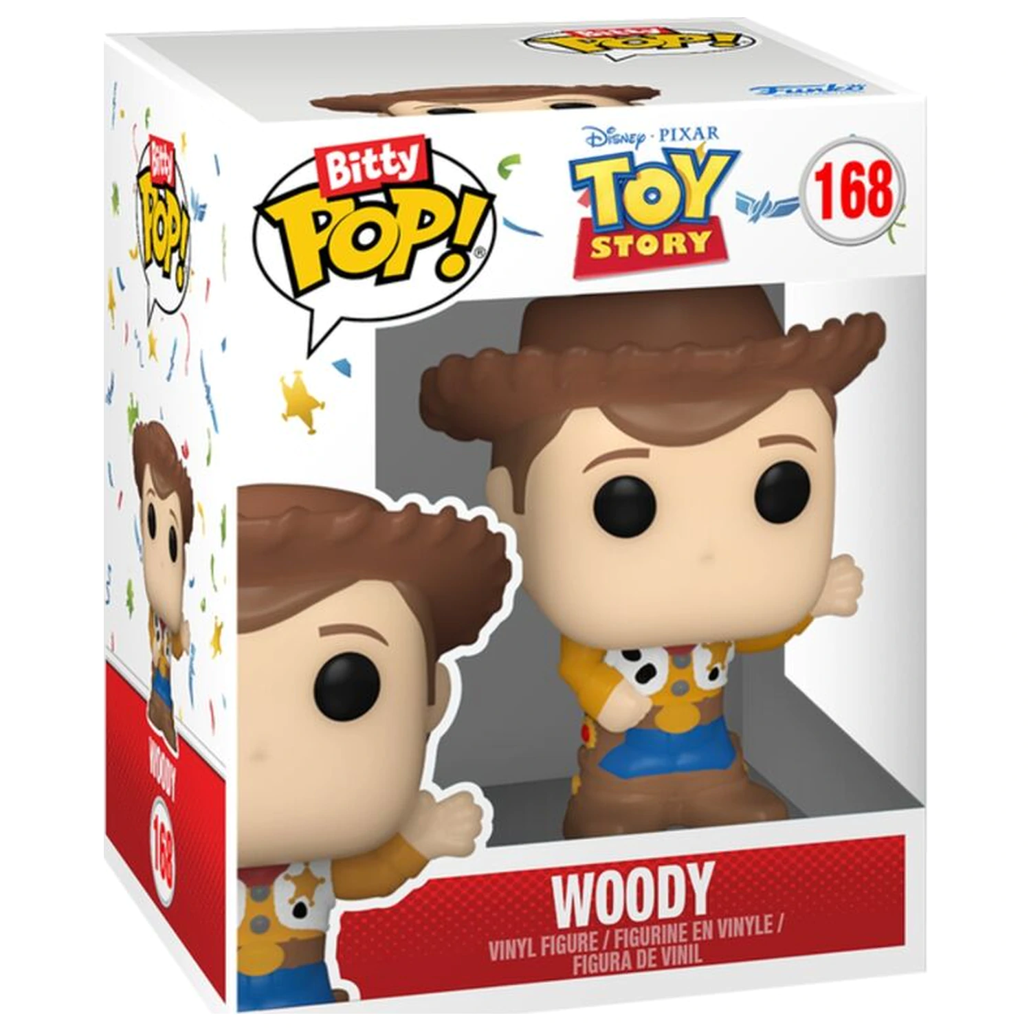Bitty Funko POP pack 2 figures Disney Pixar Toy Story Woody & Buzz product photo