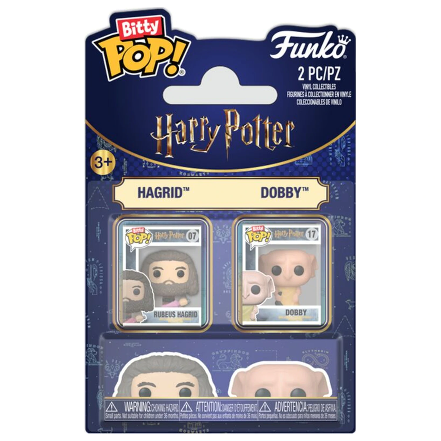 Bitty Funko POP pack 2 figures Harry Potter Hagrid & Dobby product photo