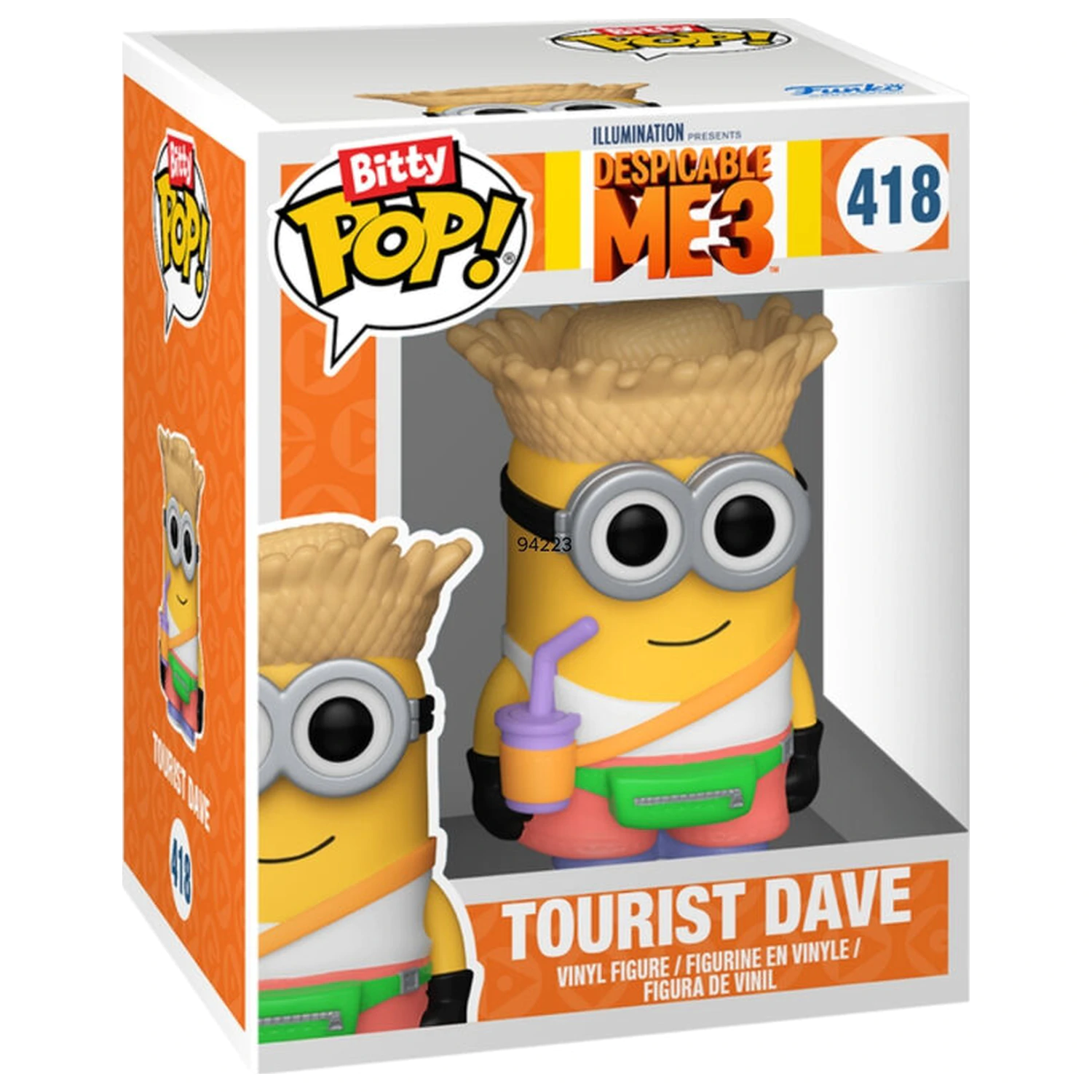 Bitty Funko POP pack 2 figures Minions Bob & Dave product photo