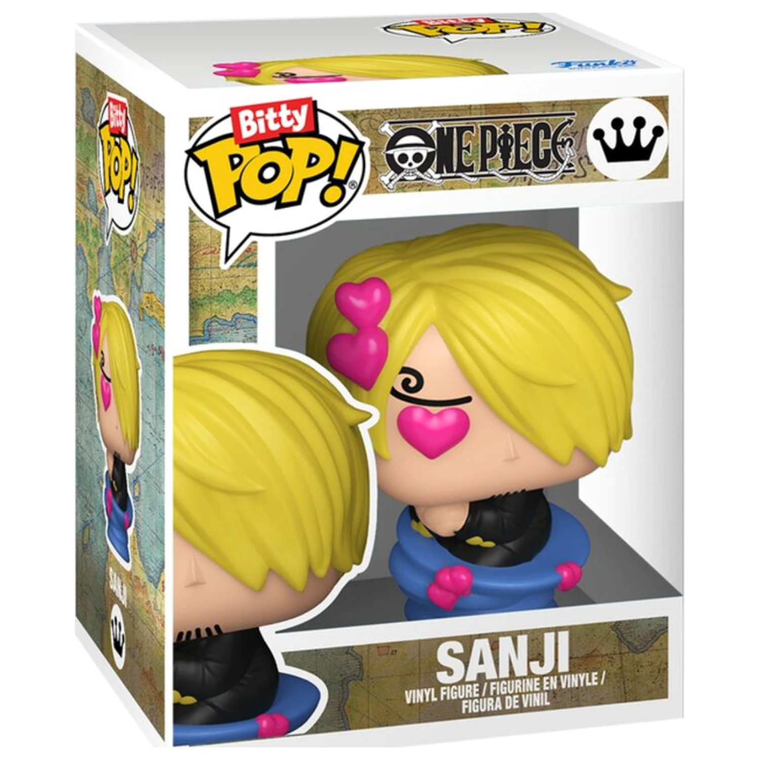 Bitty Funko POP pack 2 figures One Piece Zoro & Sanji product photo
