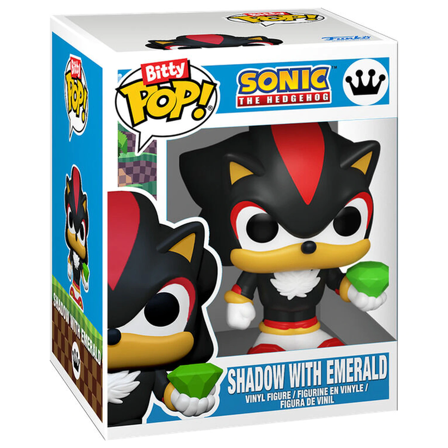 Bitty Funko POP pack 2 figures Sonic The Hedgehog - Knuckles & Shadow product photo
