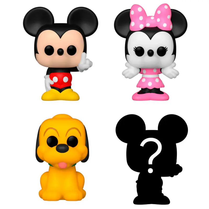 Disney Bitty POP! Vinyl Figure 4-Pack Mickey 2,5 cm product photo