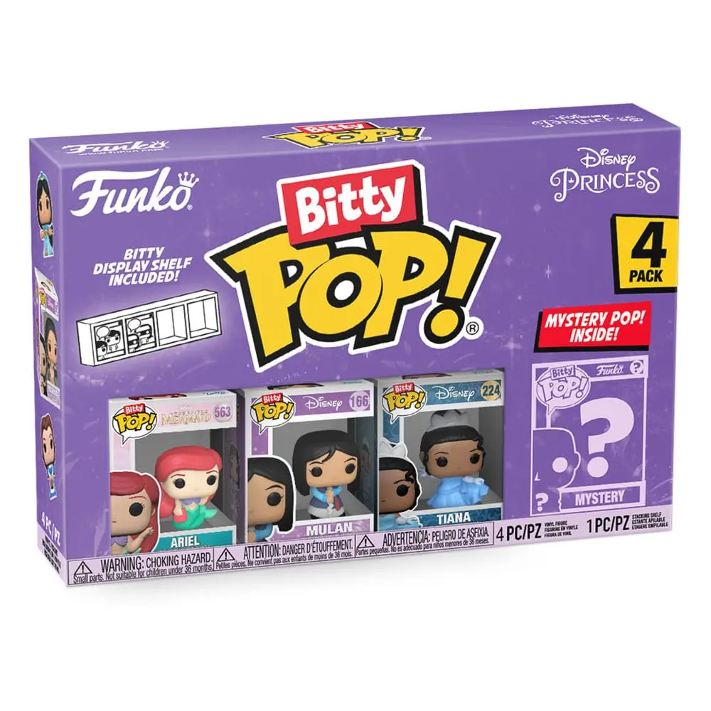 Disney Princesses Bitty POP! Vinyl Figure 4-Pack Ariel 2,5 cm termékfotó