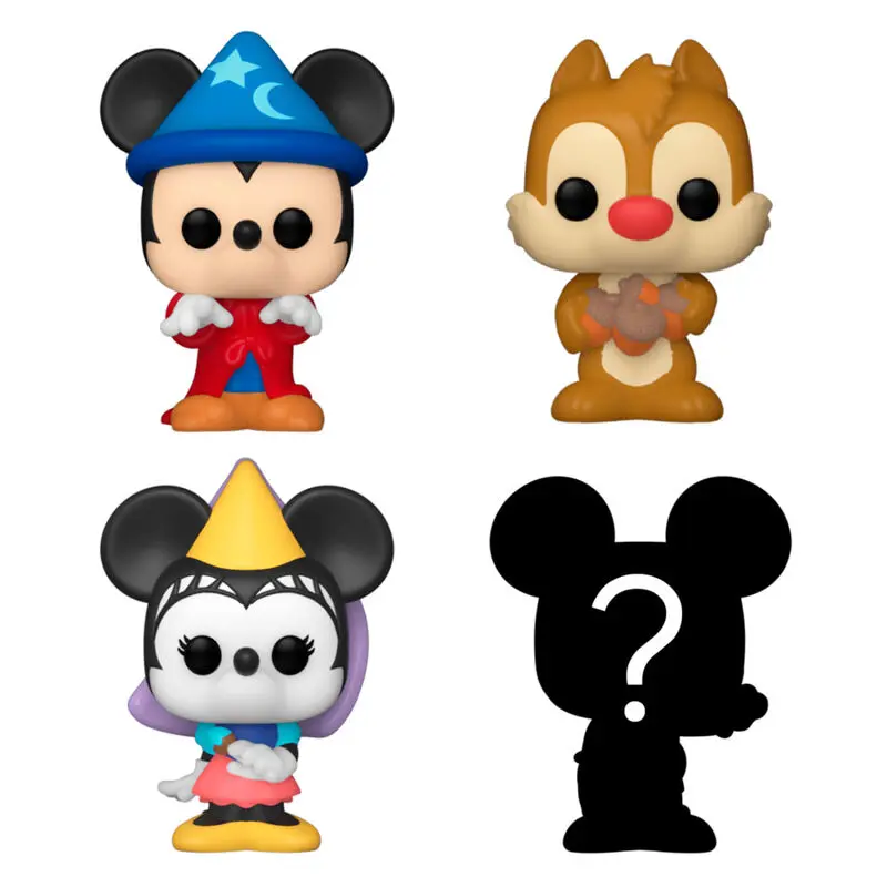 Disney Bitty POP! Vinyl Figure 4-Pack Sorcerer Mickey 2,5 cm product photo