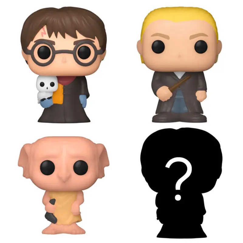 Harry Potter Bitty POP! Vinyl Figure 4-Pack Harry 2,5 cm termékfotó