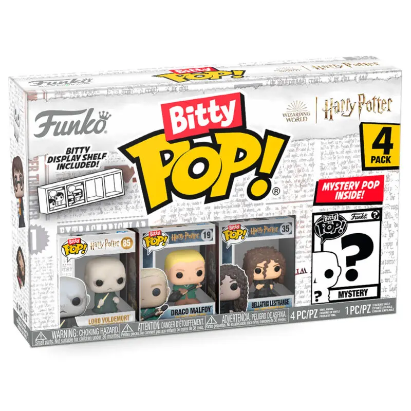 Harry Potter Bitty POP! Vinyl Figure 4-Pack Voldemort 2,5 cm termékfotó