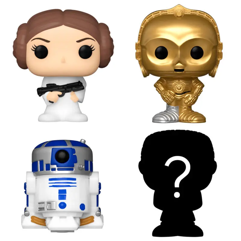 Star Wars Bitty POP! Vinyl Figure 4-Pack Leia 2,5 cm product photo