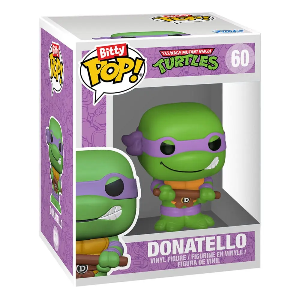 Teenage Mutant Ninja Turtles Bitty POP! Vinyl Figure 4-Pack Donatello 2,5 cm termékfotó