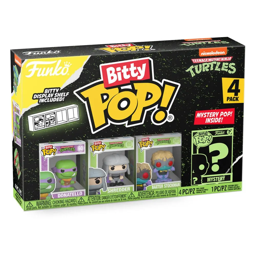 Teenage Mutant Ninja Turtles Bitty POP! Vinyl Figure 4-Pack Donatello 2,5 cm termékfotó