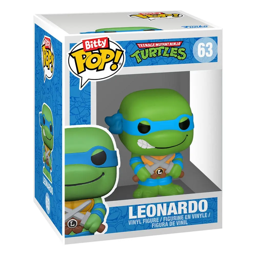 Teenage Mutant Ninja Turtles Bitty POP! Vinyl Figure 4-Pack Leonardo 2,5 cm termékfotó