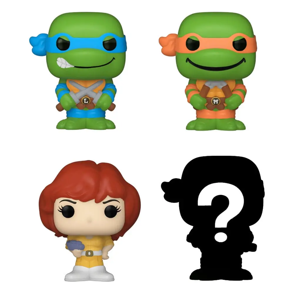 Teenage Mutant Ninja Turtles Bitty POP! Vinyl Figure 4-Pack Leonardo 2,5 cm termékfotó