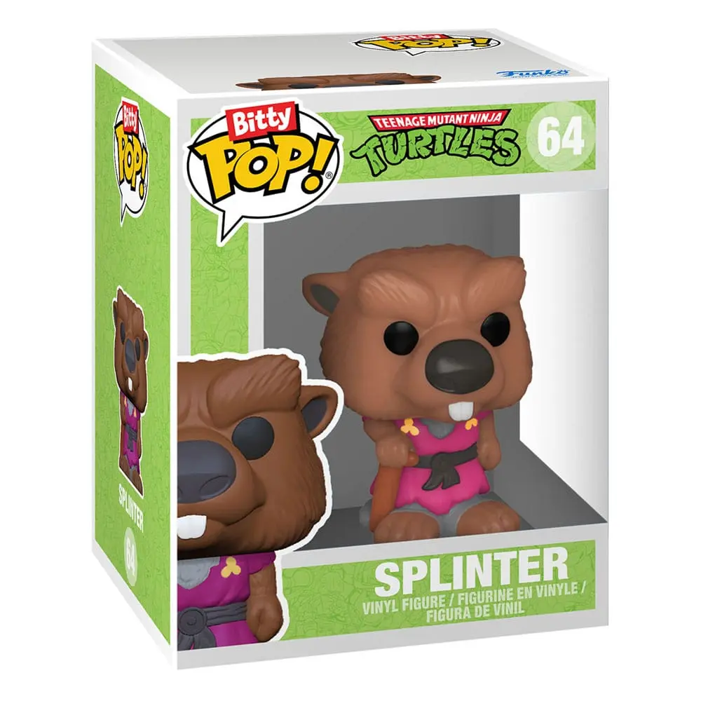 Teenage Mutant Ninja Turtles Bitty POP! Vinyl Figure 4-Pack Splinter 2,5 cm termékfotó