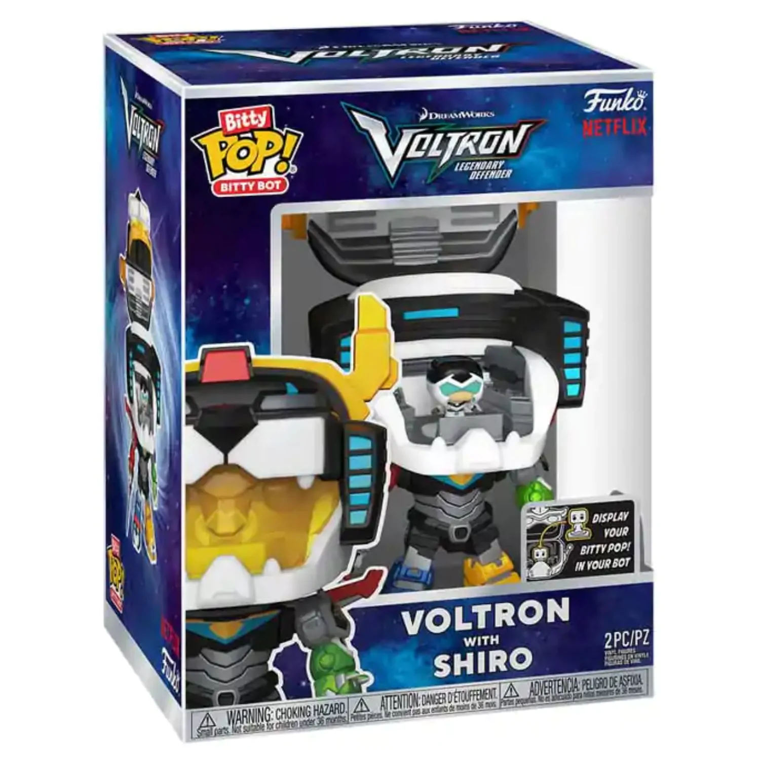 Bitty Funko POP! Bots Figure Pack Voltron- Voltron 2,5 cm product photo